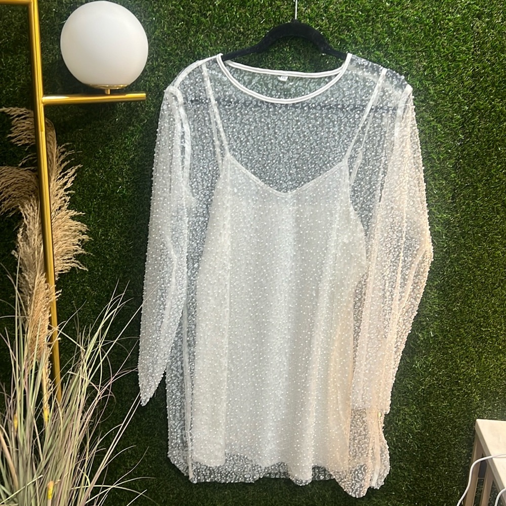 White Sparkle Dress
